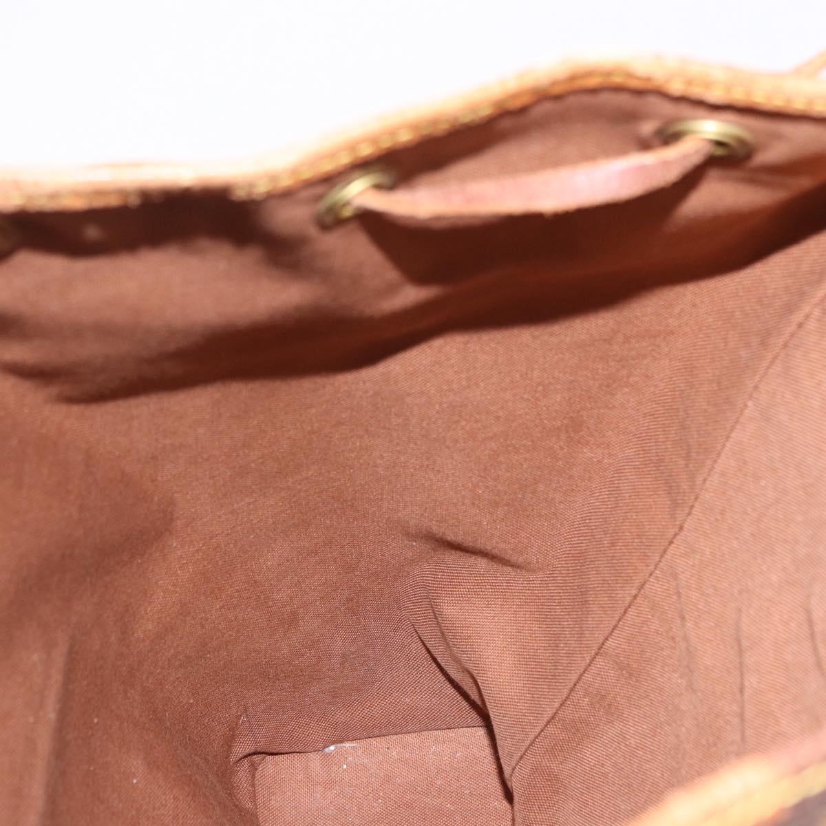 LOUIS VUITTON Monogram Montsouris GM Backpack M51135 LV Auth 191518