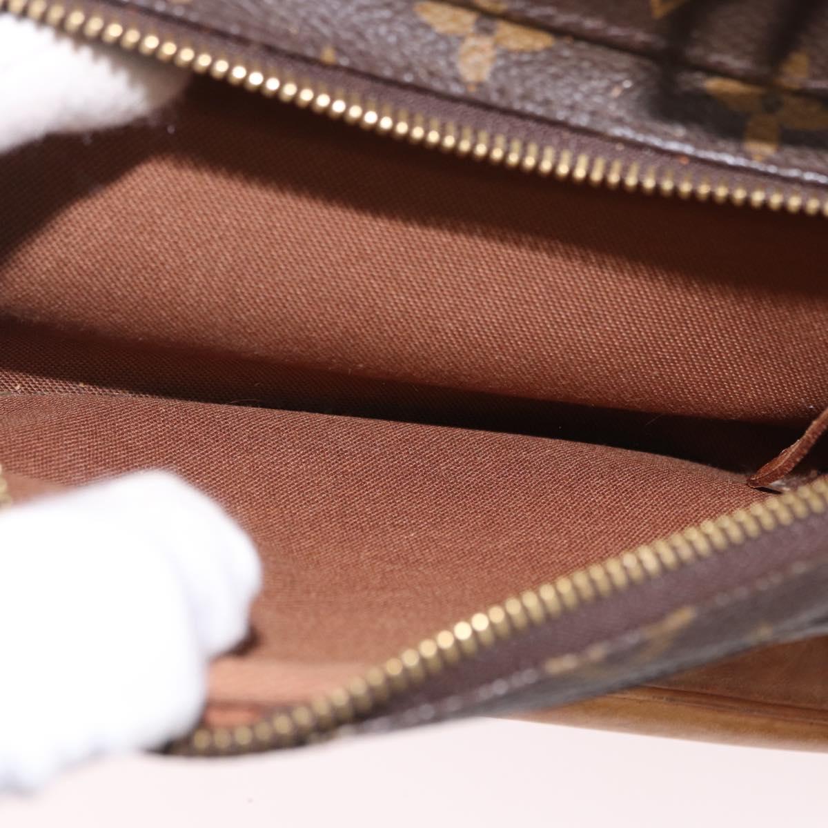 LOUIS VUITTON Monogram Montsouris GM Backpack M51135 LV Auth 191518