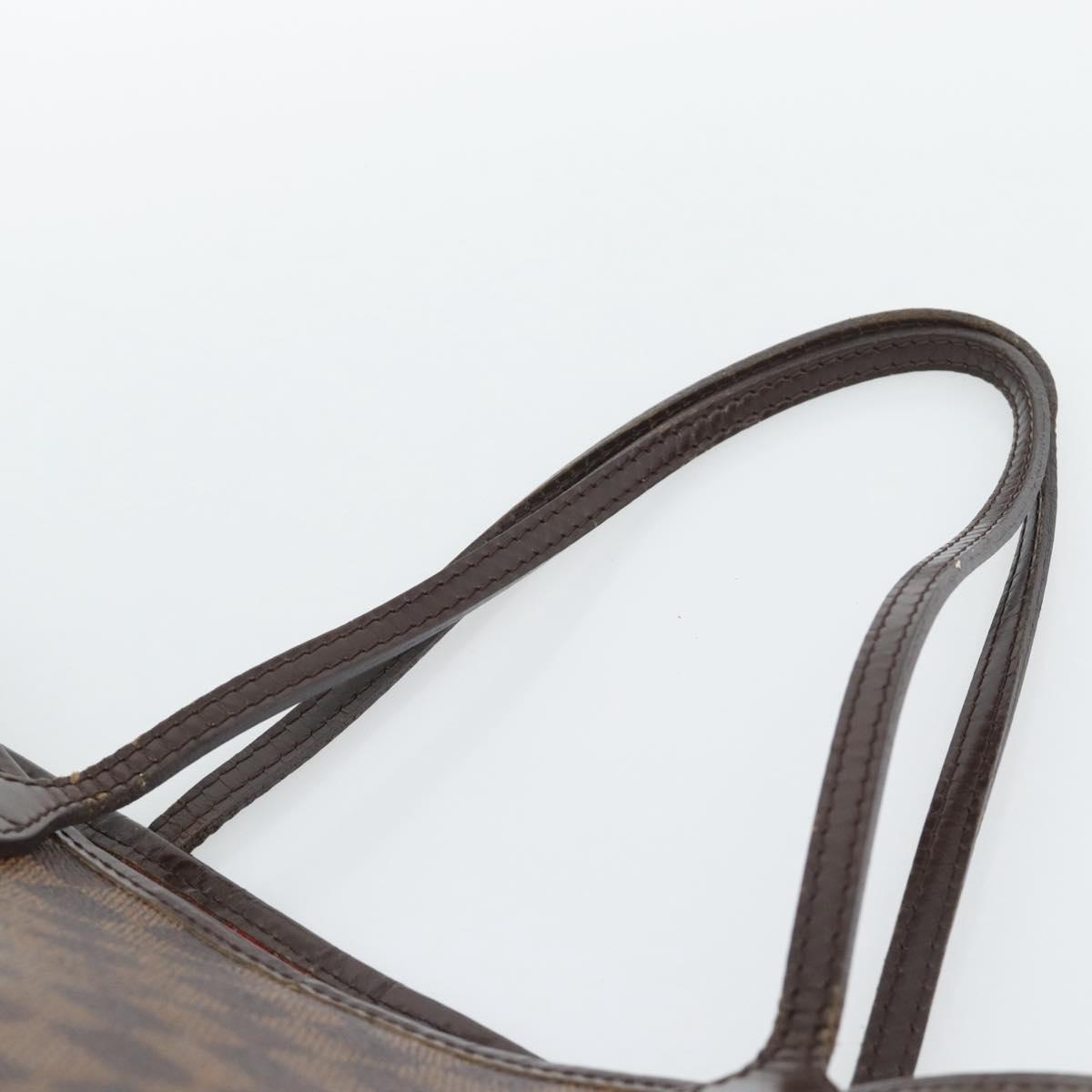 LOUIS VUITTON Damier Ebene Neverfull MM Tote Bag N51105 LV Auth 191519