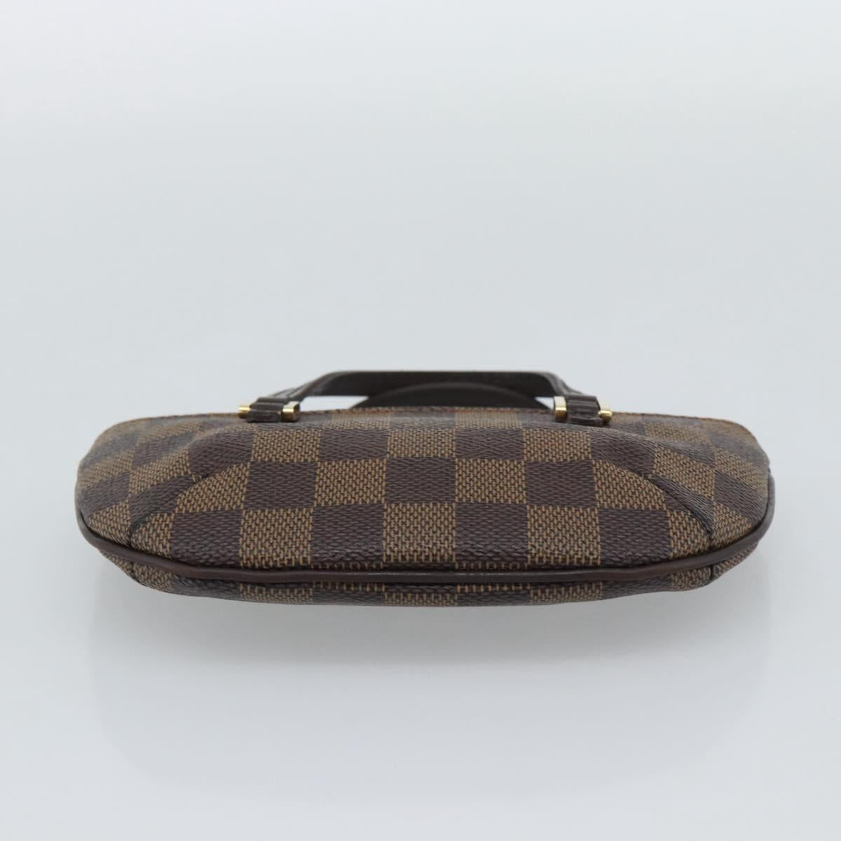 LOUIS VUITTON Damier Ebene Manosque GM Pouch N51120 LV Auth 191521A