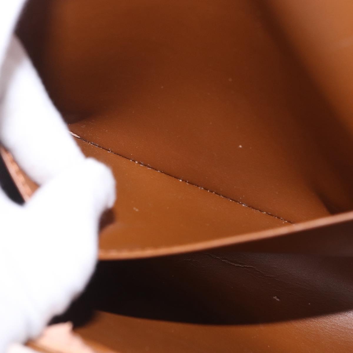 LOUIS VUITTON Monogram Vernis Thompson Street Bronze M91124 LV Auth 191522