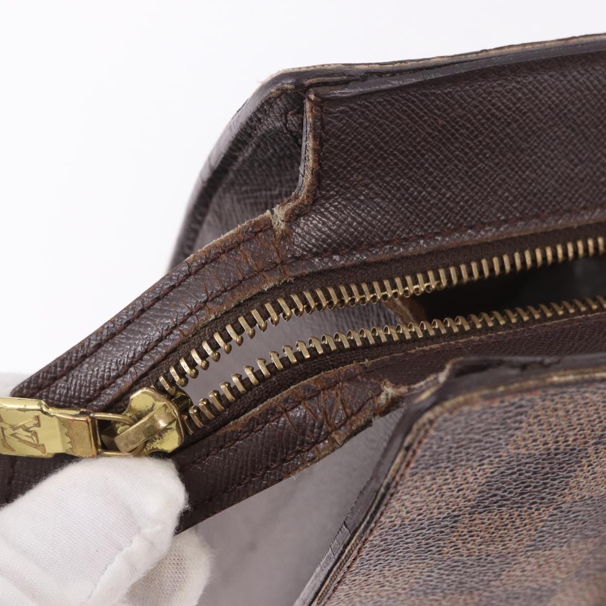 LOUIS VUITTON Damier Ebene Venice PM Hand Bag N51145 LV Auth 191525