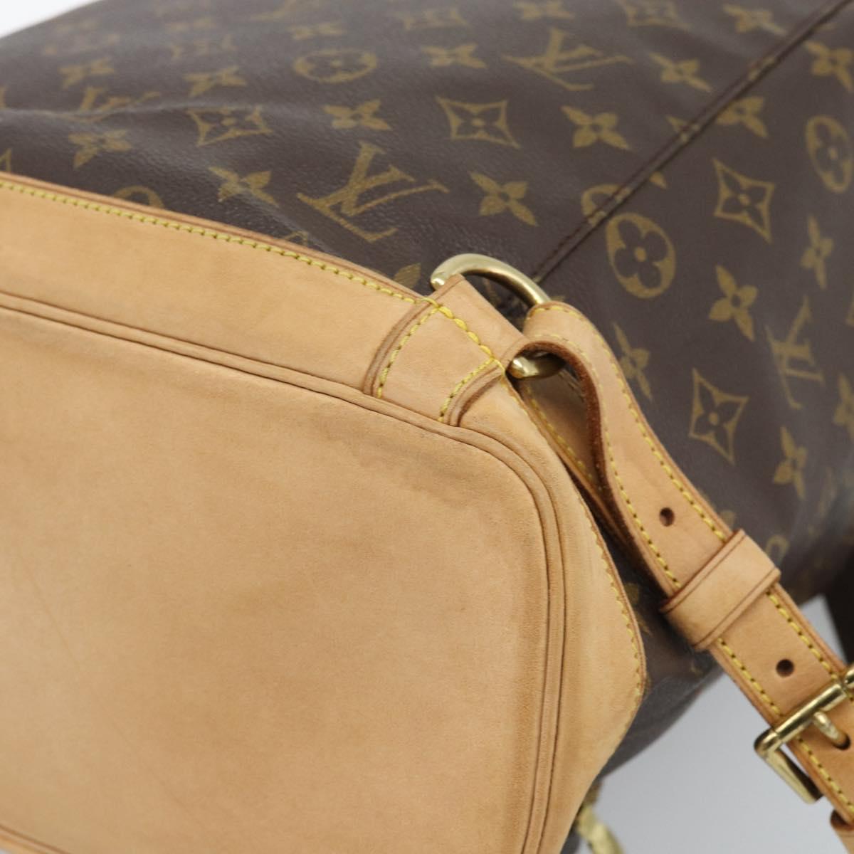 LOUIS VUITTON Monogram Montsouris GM Backpack M51135 LV Auth 191527A