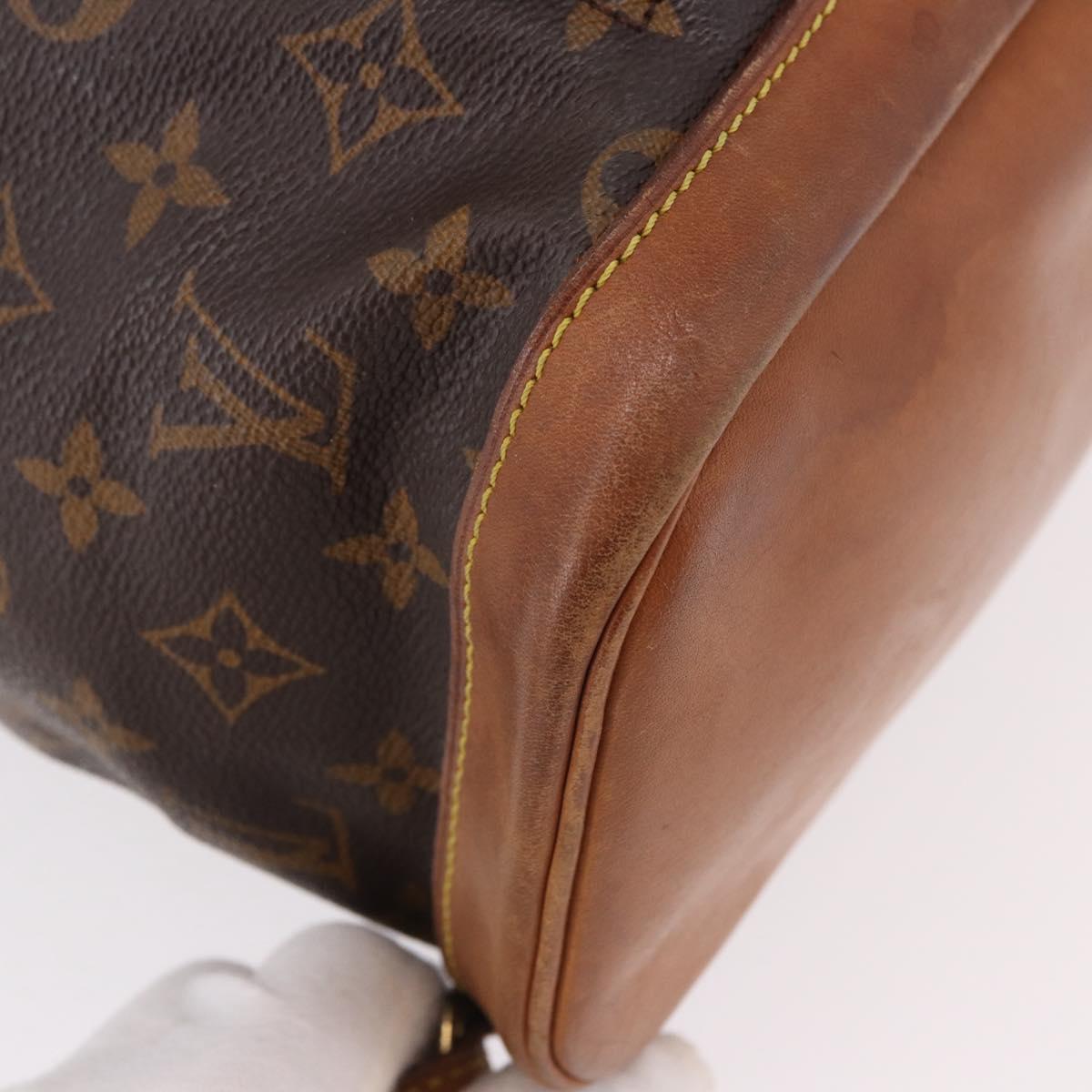 LOUIS VUITTON Monogram Montsouris GM Backpack M51135 LV Auth 191528