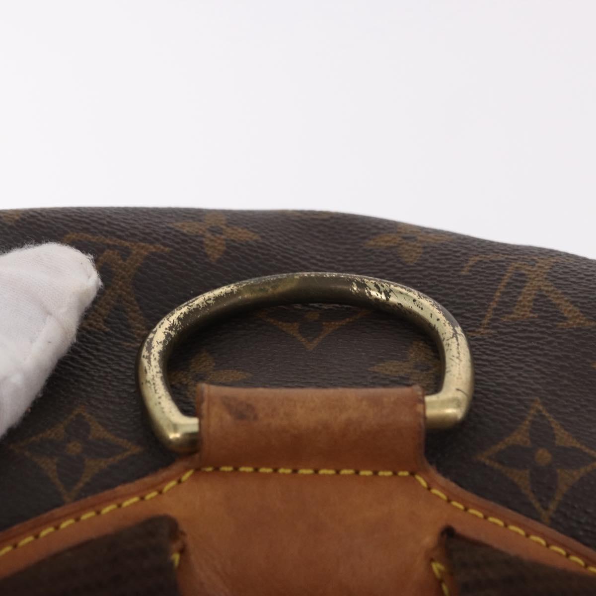LOUIS VUITTON Monogram Montsouris GM Backpack M51135 LV Auth 191528