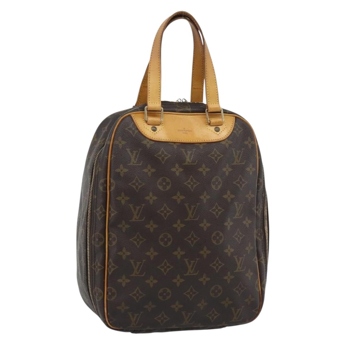 LOUIS VUITTON Monogram Excursion Hand Bag M41450 LV Auth 191529