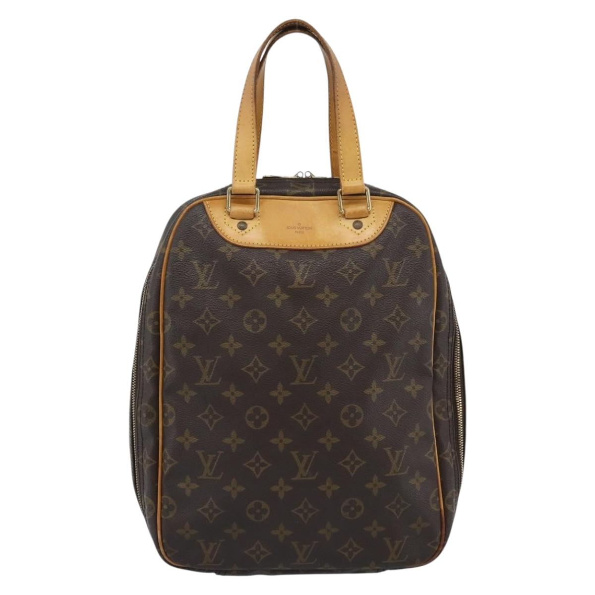 LOUIS VUITTON Monogram Excursion Hand Bag M41450 LV Auth 191529
