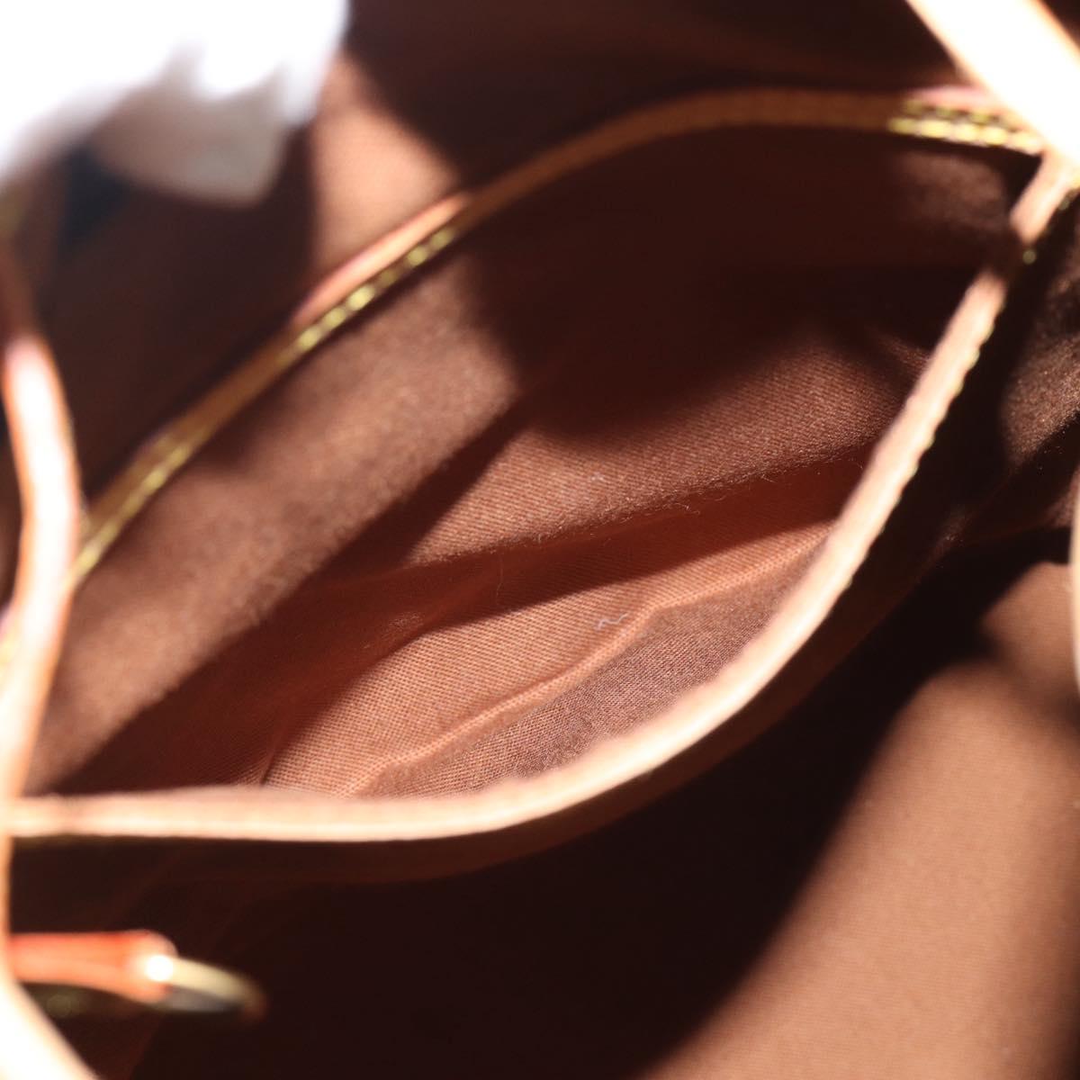 LOUIS VUITTON Monogram Montsouris GM Backpack M51135 LV Auth 191532