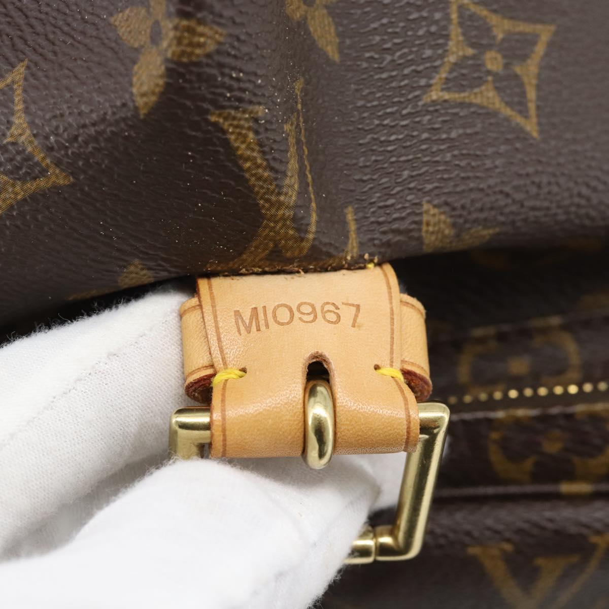 LOUIS VUITTON Monogram Montsouris GM Backpack M51135 LV Auth 191532