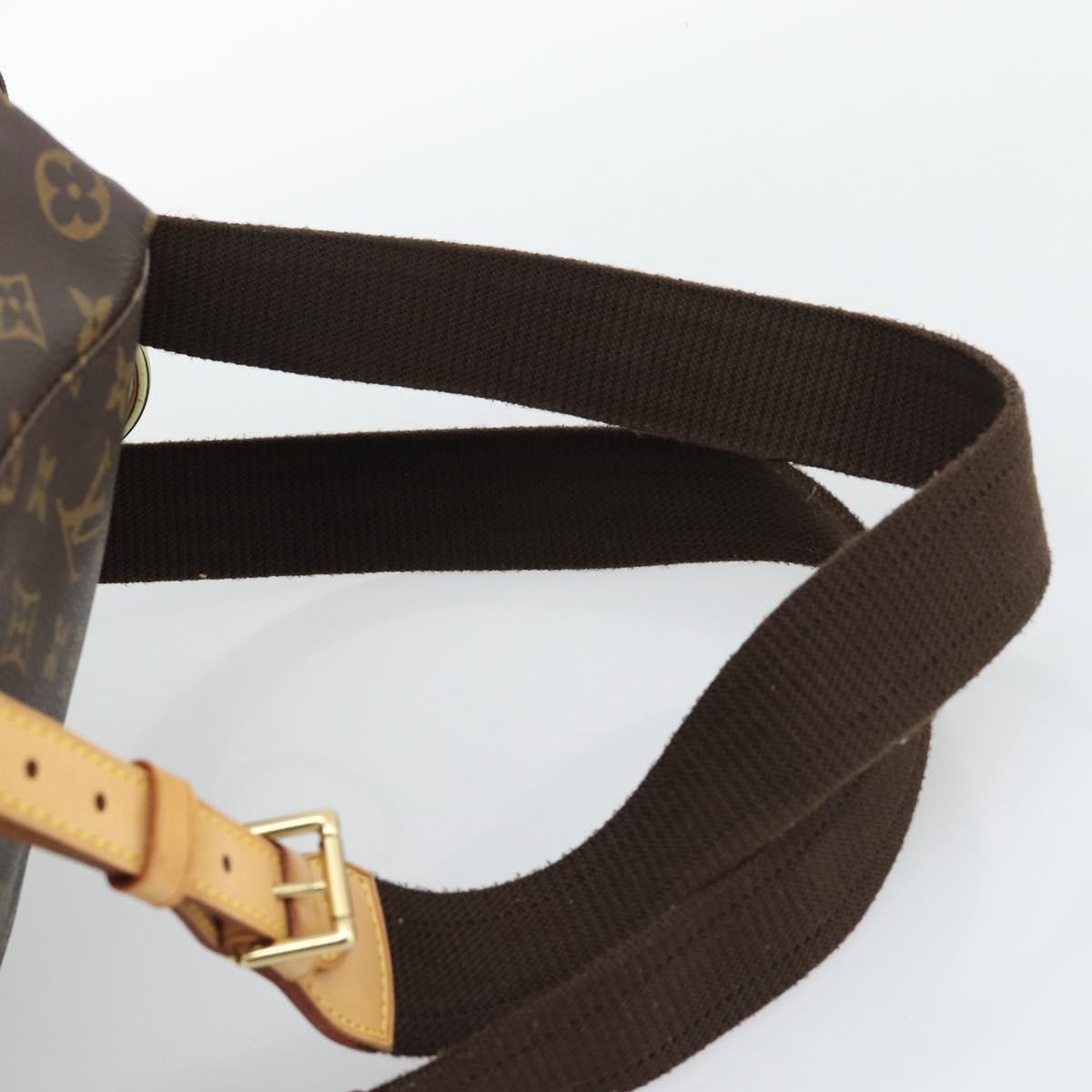 LOUIS VUITTON Monogram Montsouris GM Backpack M51135 LV Auth 191532