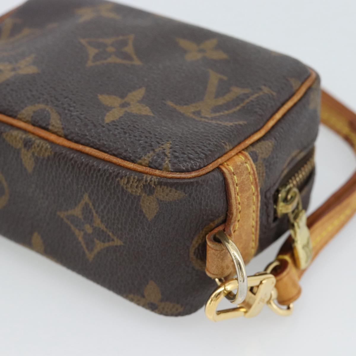 LOUIS VUITTON Monogram Trousse Wapity Pouch M58030 LV Auth 191537