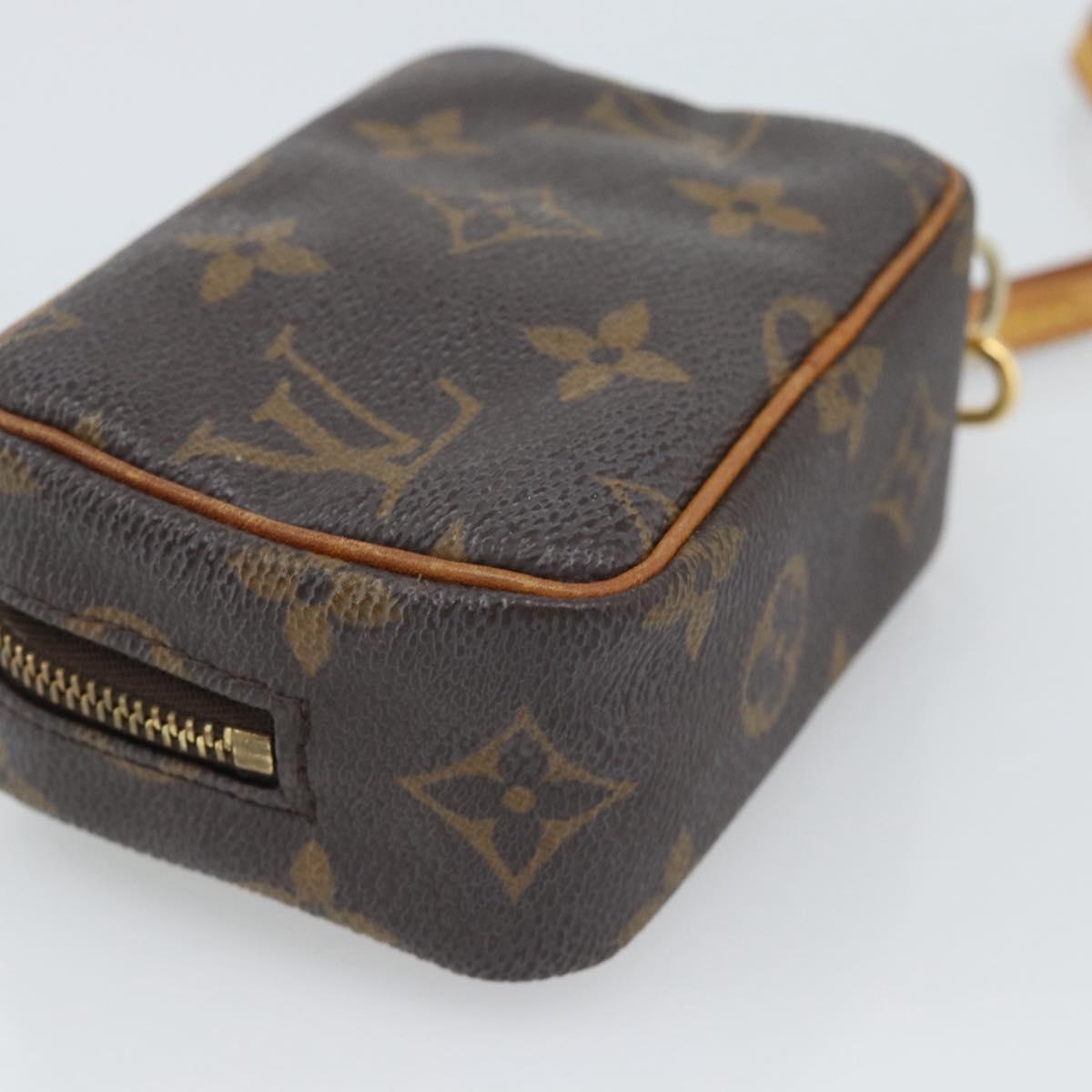 LOUIS VUITTON Monogram Trousse Wapity Pouch M58030 LV Auth 191537