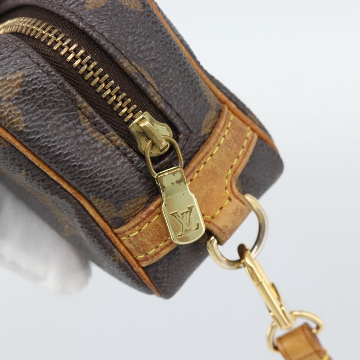 LOUIS VUITTON Monogram Trousse Wapity Pouch M58030 LV Auth 191537