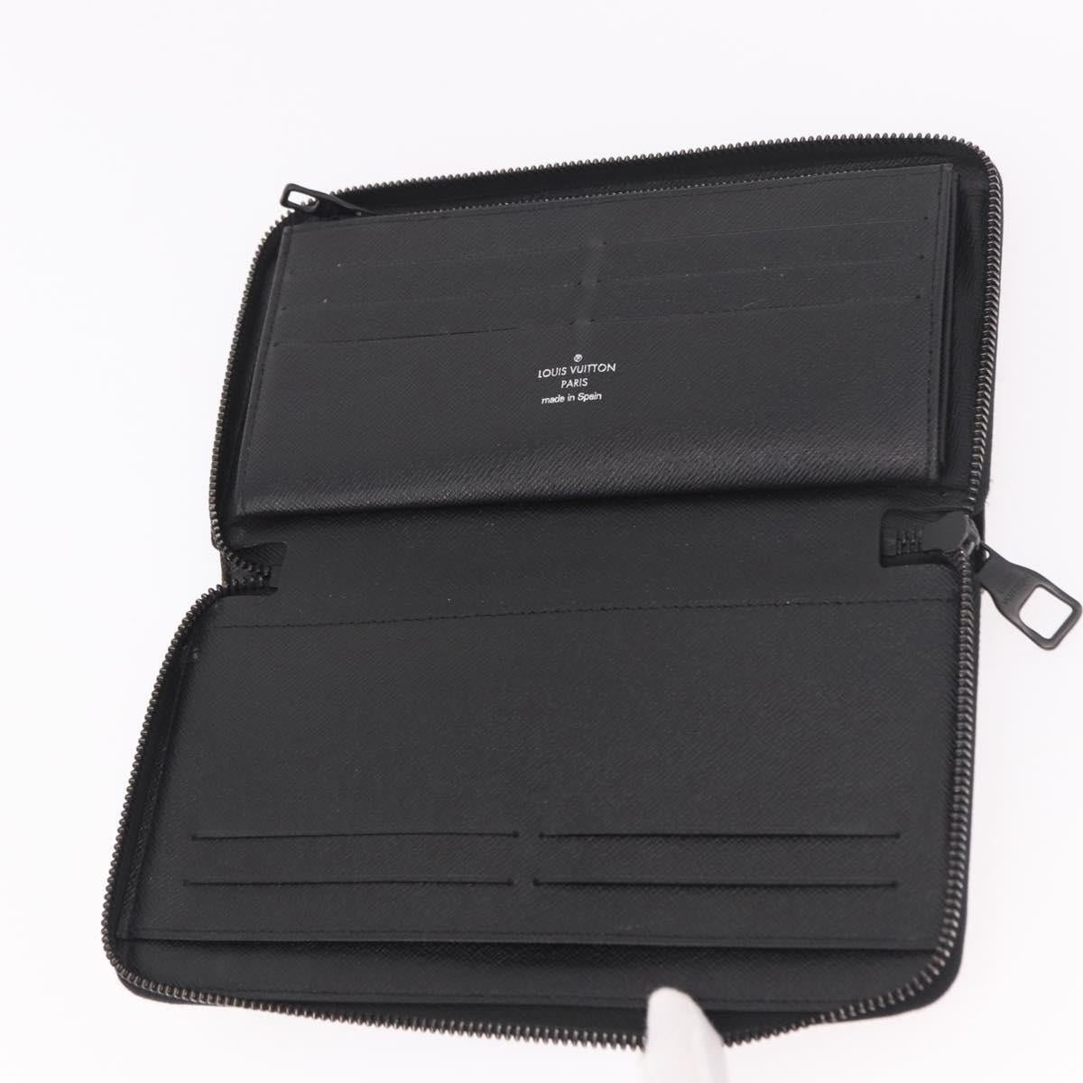 LOUIS VUITTON Monogram Logo Story Zippy Organizer Wallet M67826 LV Auth 191538M