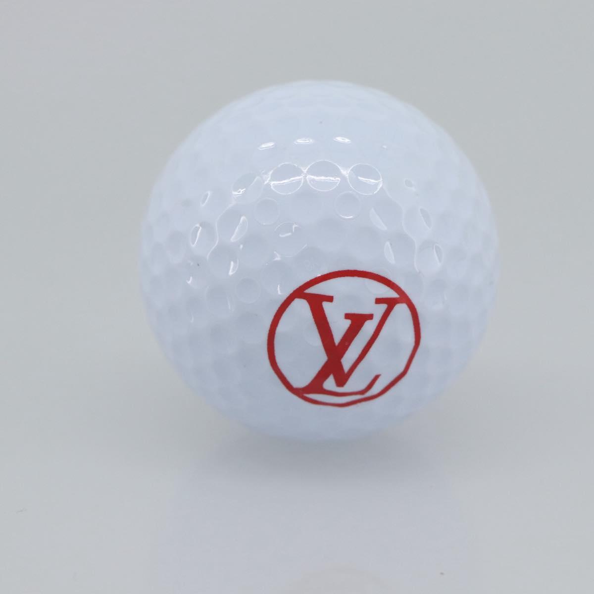 LOUIS VUITTON Monogram Eclipse Set golf Andrews Golf Ball GI0344 LV Auth 191545M