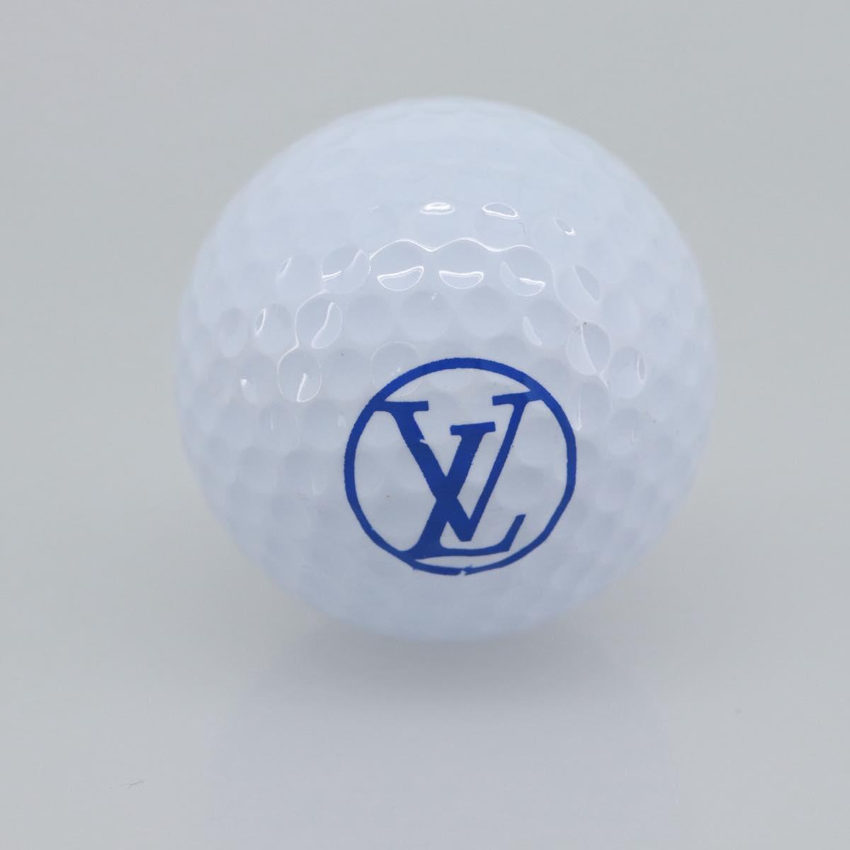 LOUIS VUITTON Monogram Eclipse Set golf Andrews Golf Ball GI0344 LV Auth 191545M