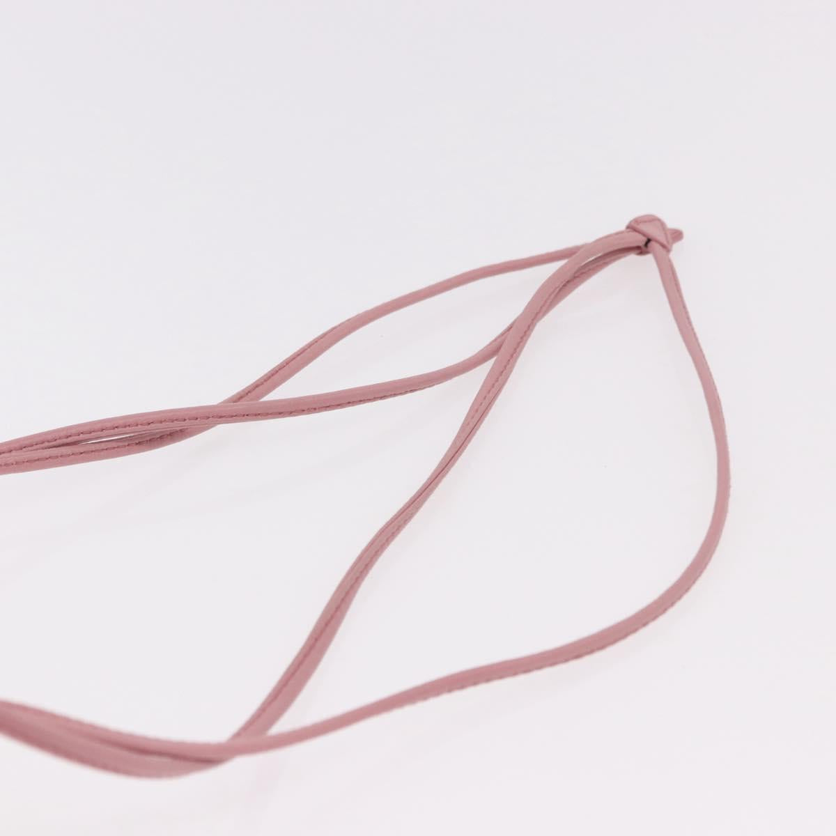 Miu Miu Pouch Cotton Pink Auth 191556