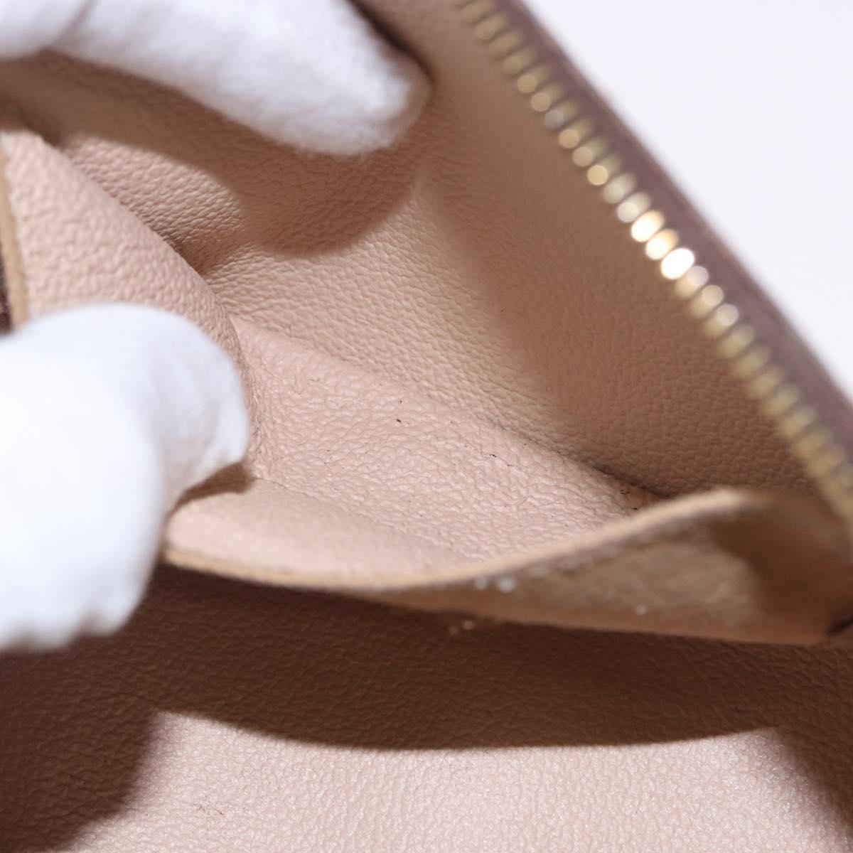 LOUIS VUITTON Monogram Pochette Cosmetic PM Cosmetic Pouch M47515 LV Auth 191559
