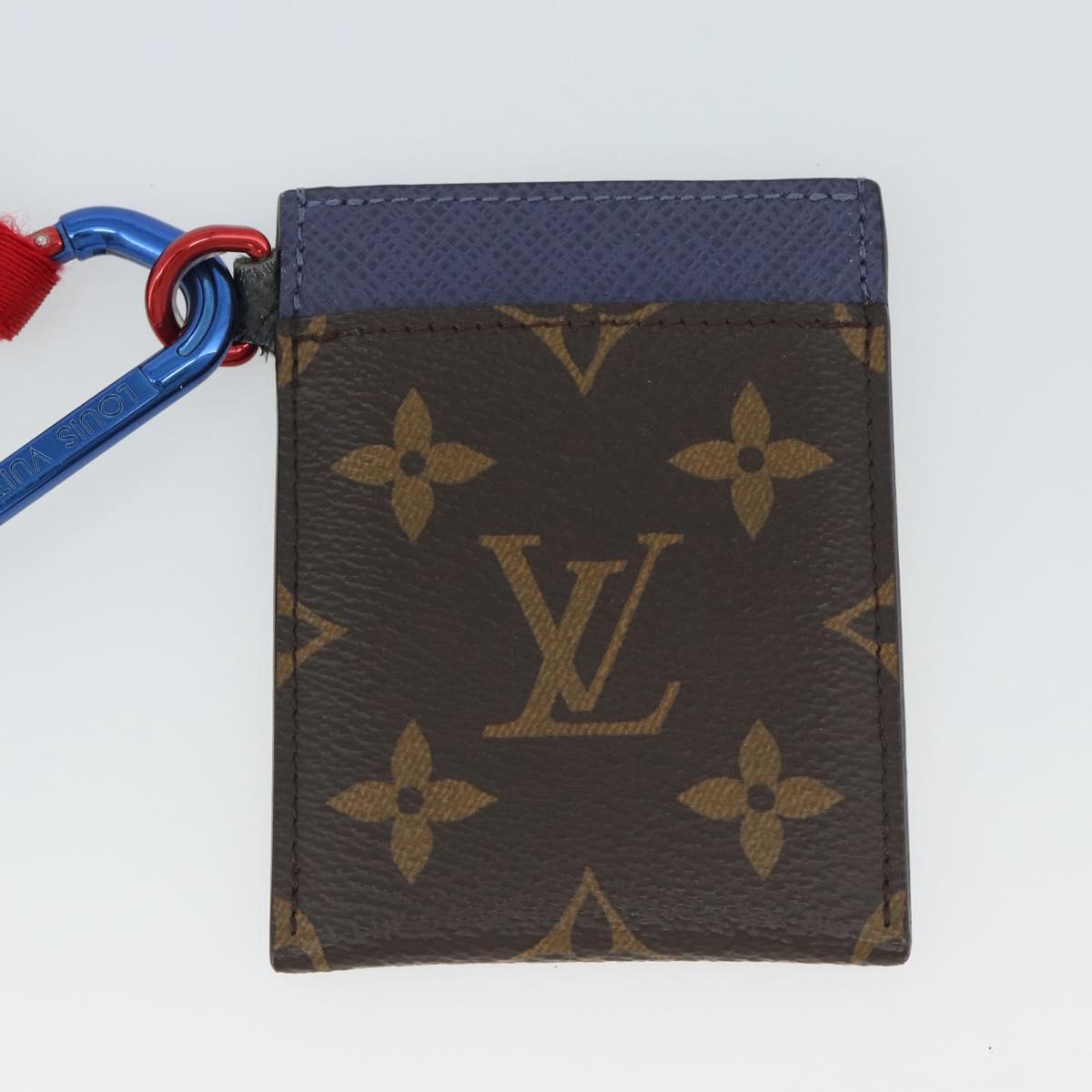 LOUIS VUITTON Monogram Ribbon Pouch M63045 LV Auth 191562
