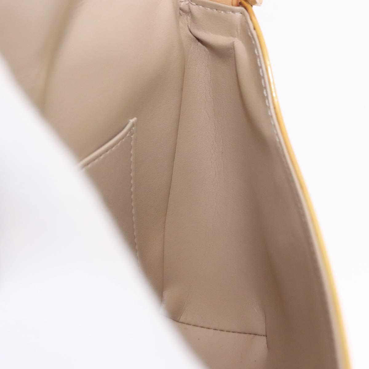 LOUIS VUITTON Monogram Vernis Thompson Street Beige M91301 LV Auth 191566