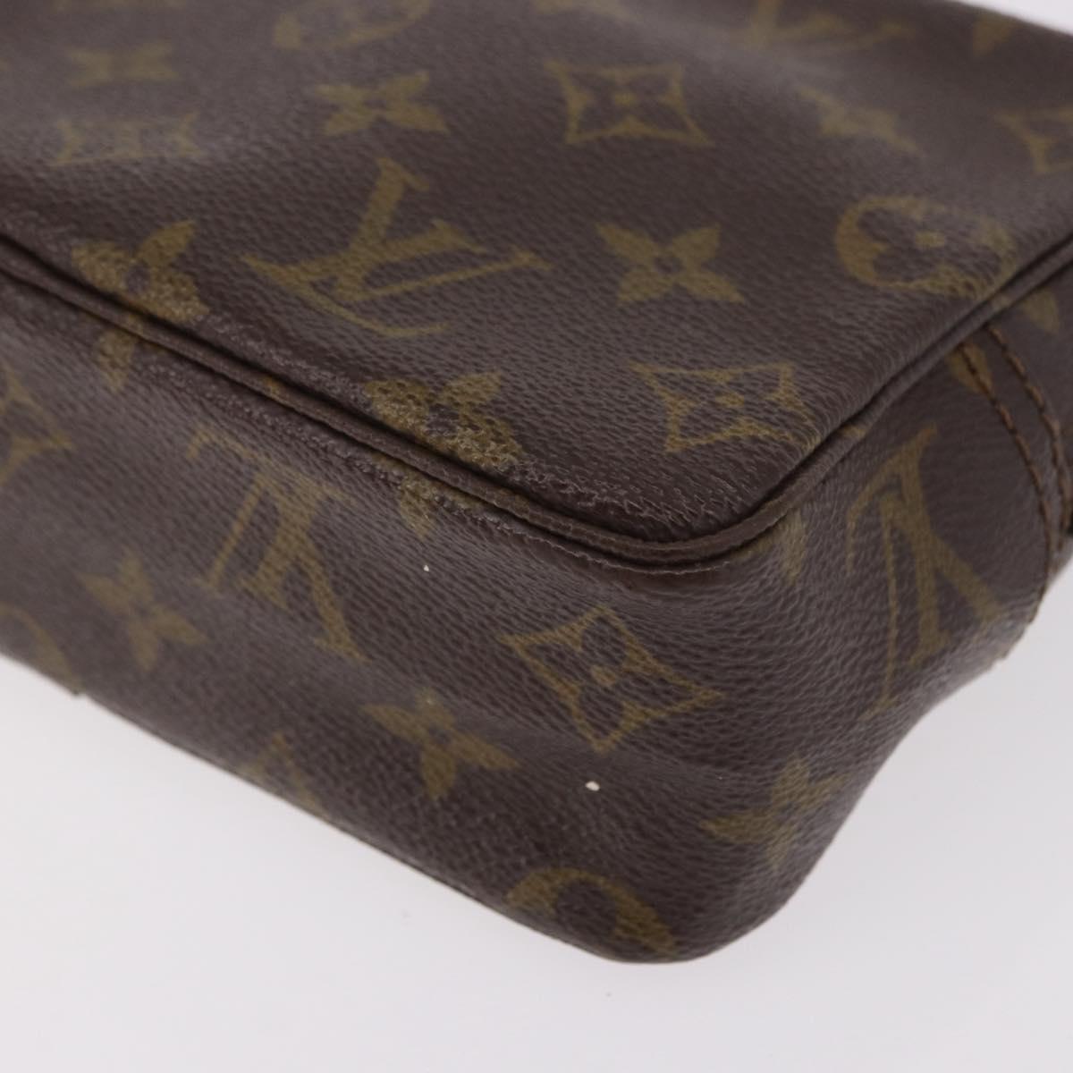 LOUIS VUITTON Monogram Trousse Toilette 18 Pouch M47526 LV Auth 191567