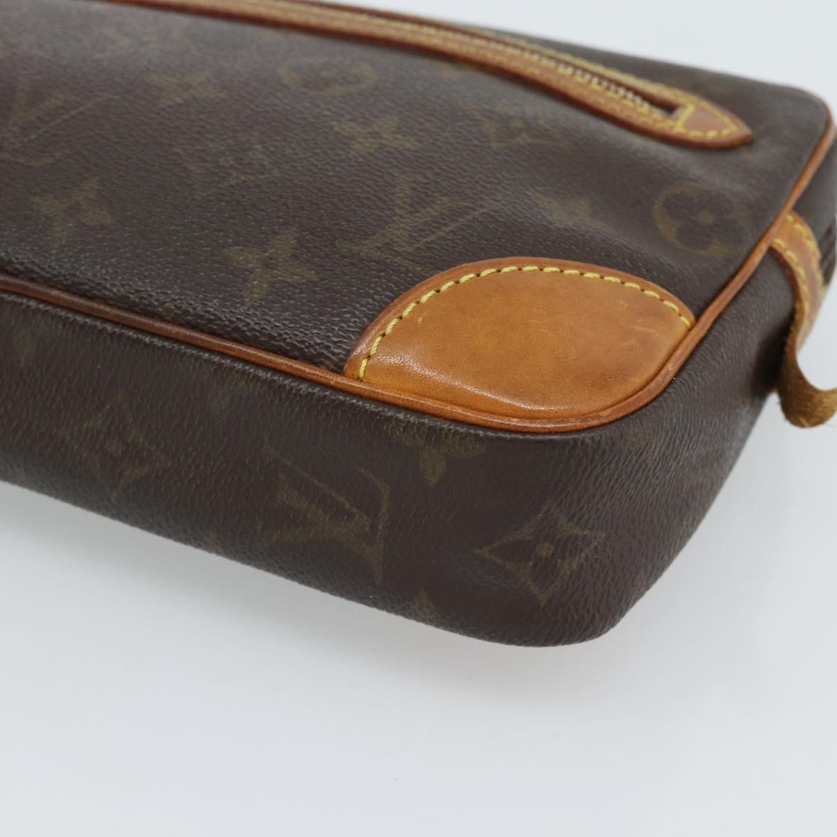 LOUIS VUITTON Monogram Marly Dragonne GM Clutch Bag M51825 LV Auth 191571