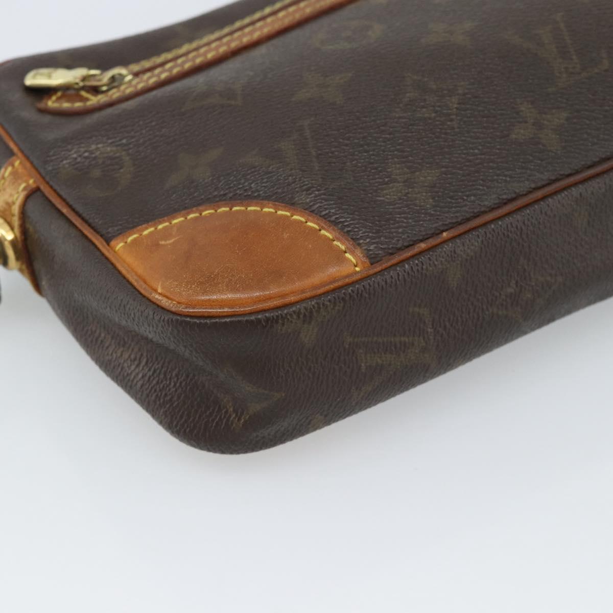 LOUIS VUITTON Monogram Marly Dragonne GM Clutch Bag M51825 LV Auth 191571