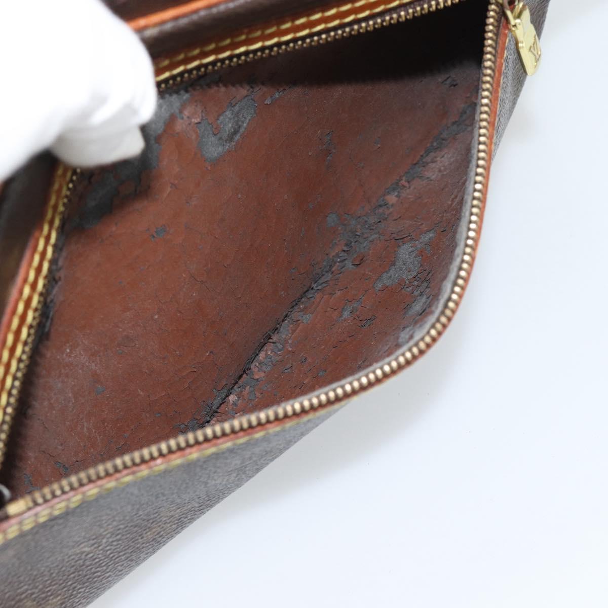 LOUIS VUITTON Monogram Marly Dragonne GM Clutch Bag M51825 LV Auth 191571