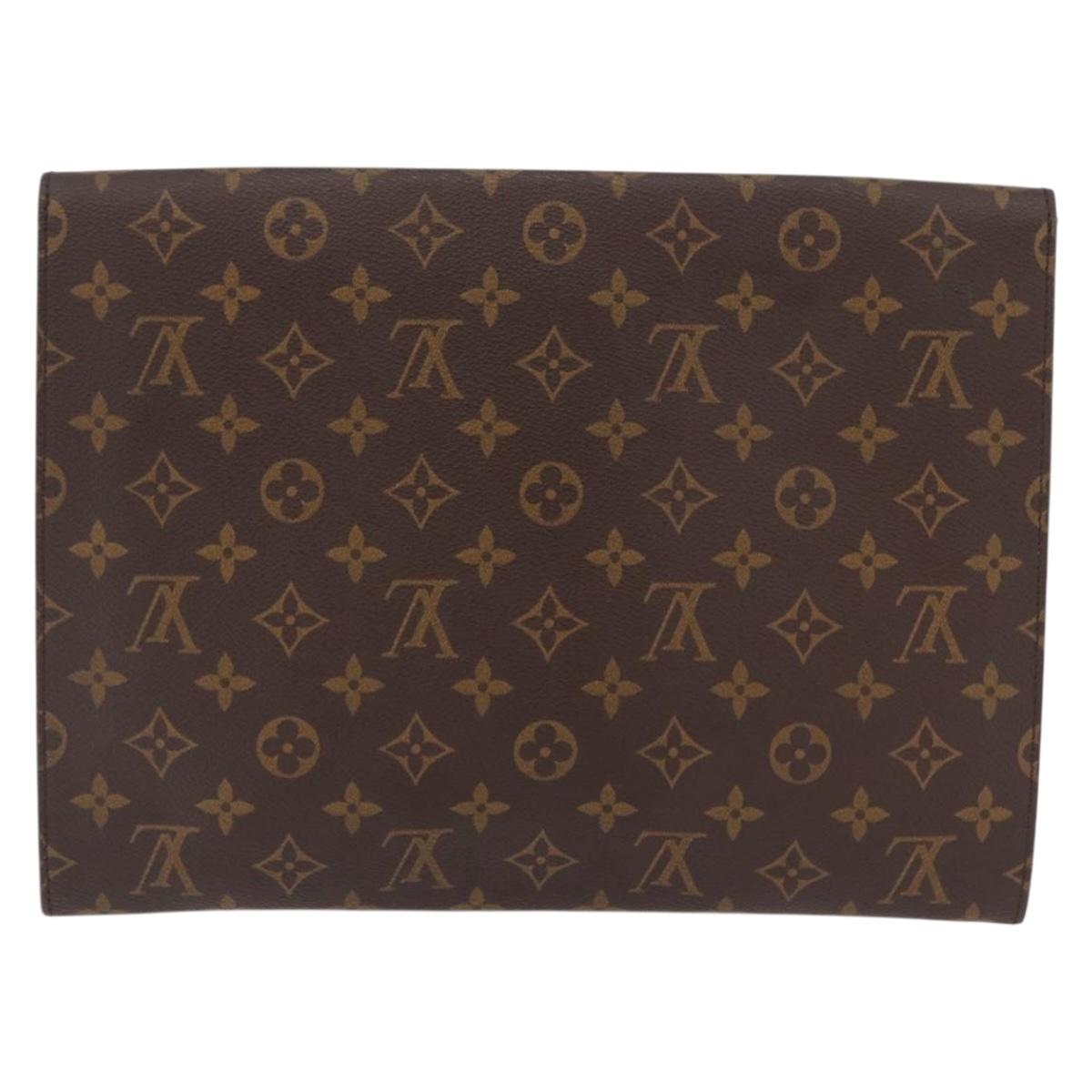 LOUIS VUITTON Monogram Pochette Jena Clutch Bag M51808 LV Auth 191572