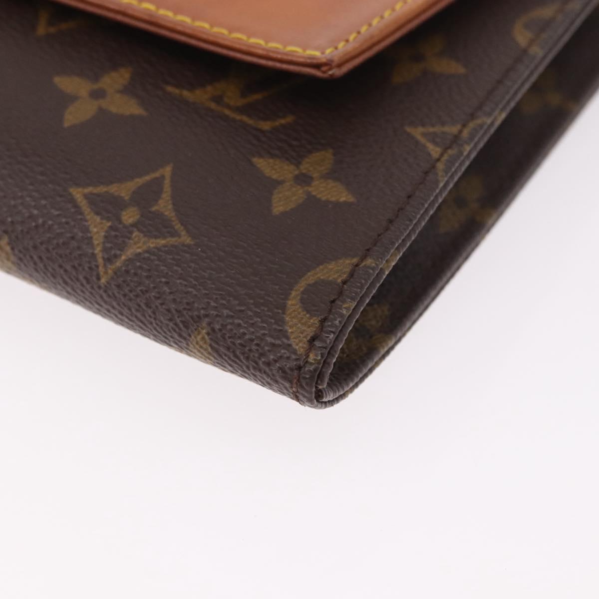 LOUIS VUITTON Monogram Pochette Jena Clutch Bag M51808 LV Auth 191572