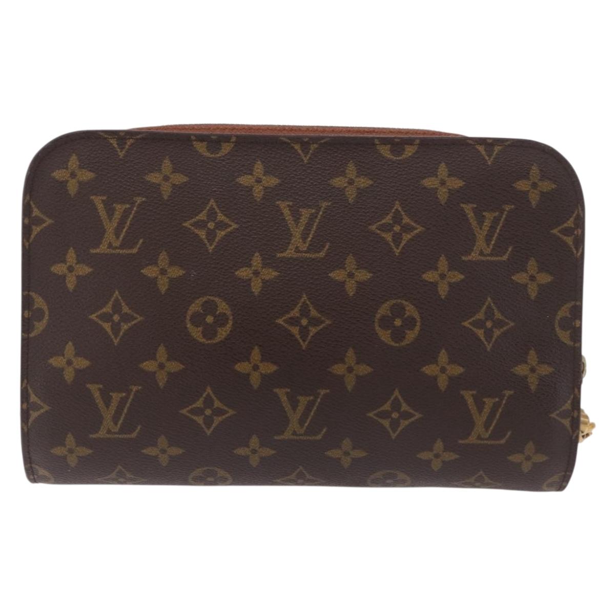 LOUIS VUITTON Monogram Orsay Clutch Bag M51790 LV Auth 191574