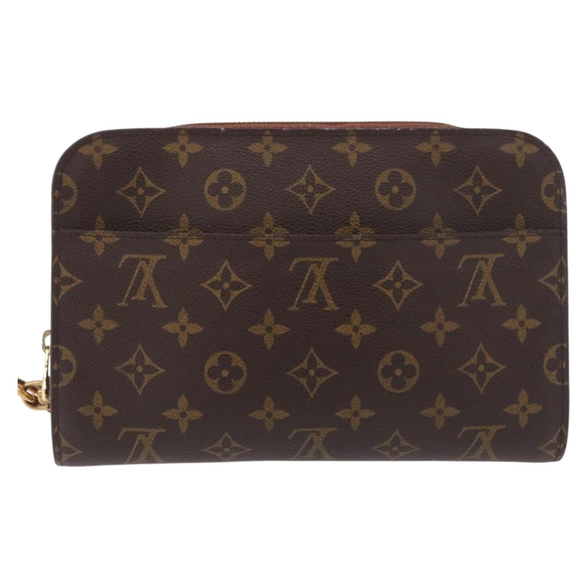 LOUIS VUITTON Monogram Orsay Clutch Bag M51790 LV Auth 191574