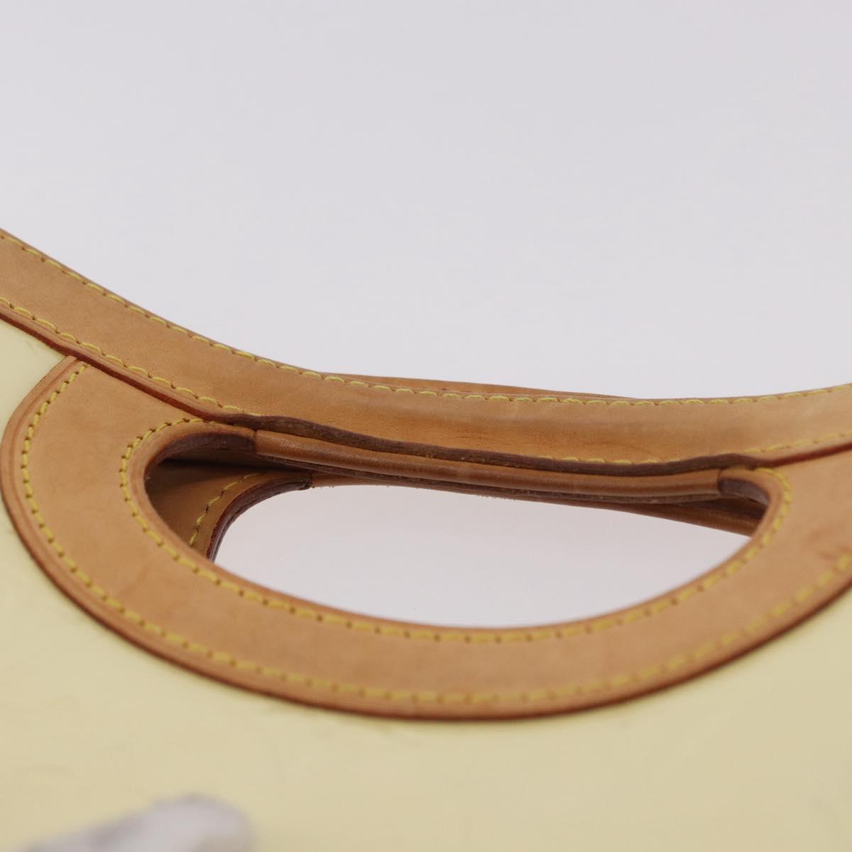 LOUIS VUITTON Monogram Vernis Stillwood Vertical Perle M91366 LV Auth 191575