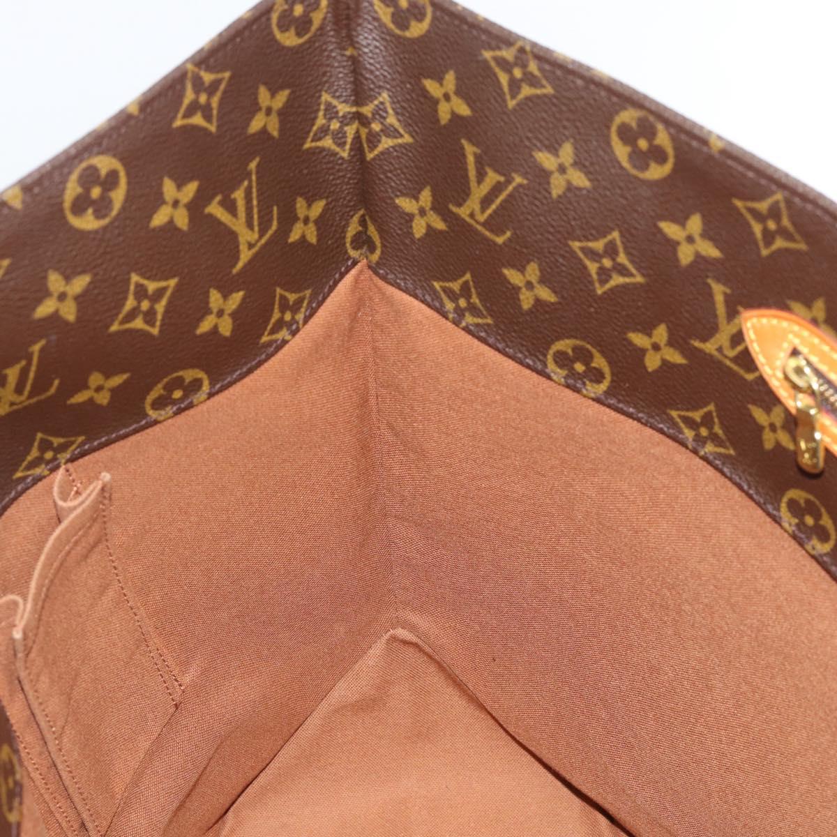 LOUIS VUITTON Monogram Sac Shopping Tote Bag M51108 LV Auth 191584A