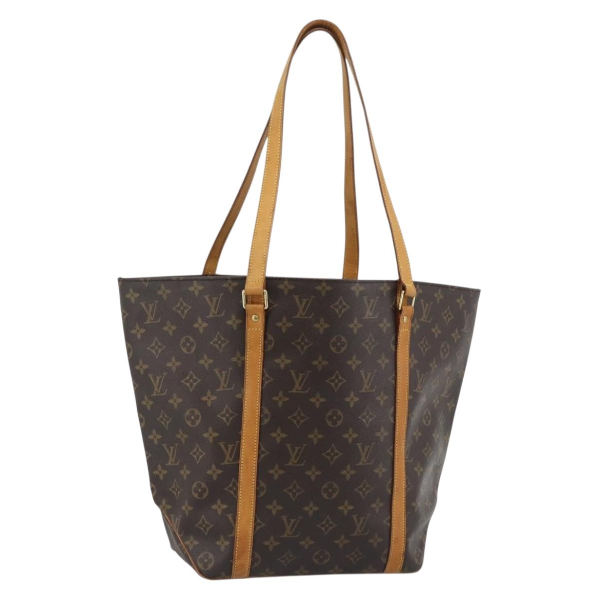 LOUIS VUITTON Monogram Sac Shopping Tote Bag M51108 LV Auth 191584A