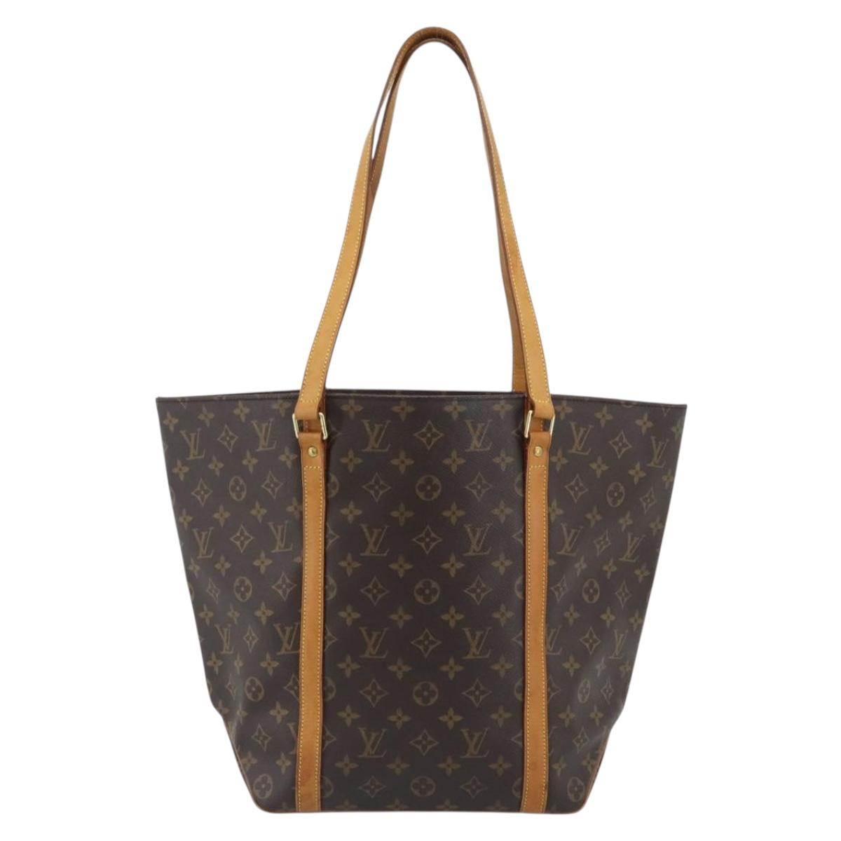 LOUIS VUITTON Monogram Sac Shopping Tote Bag M51108 LV Auth 191584A