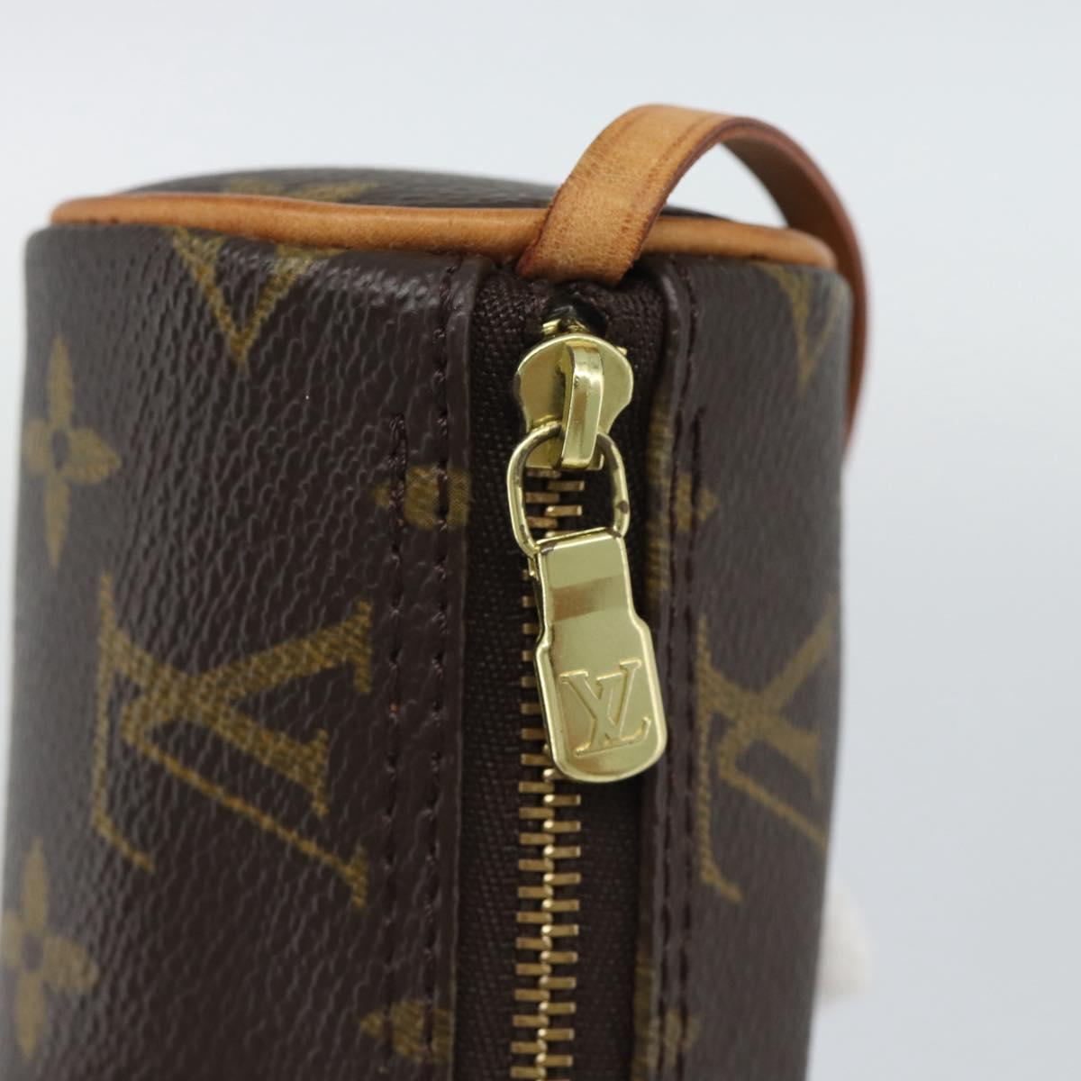 LOUIS VUITTON Monogram Papillon Pouch LV Auth 191585