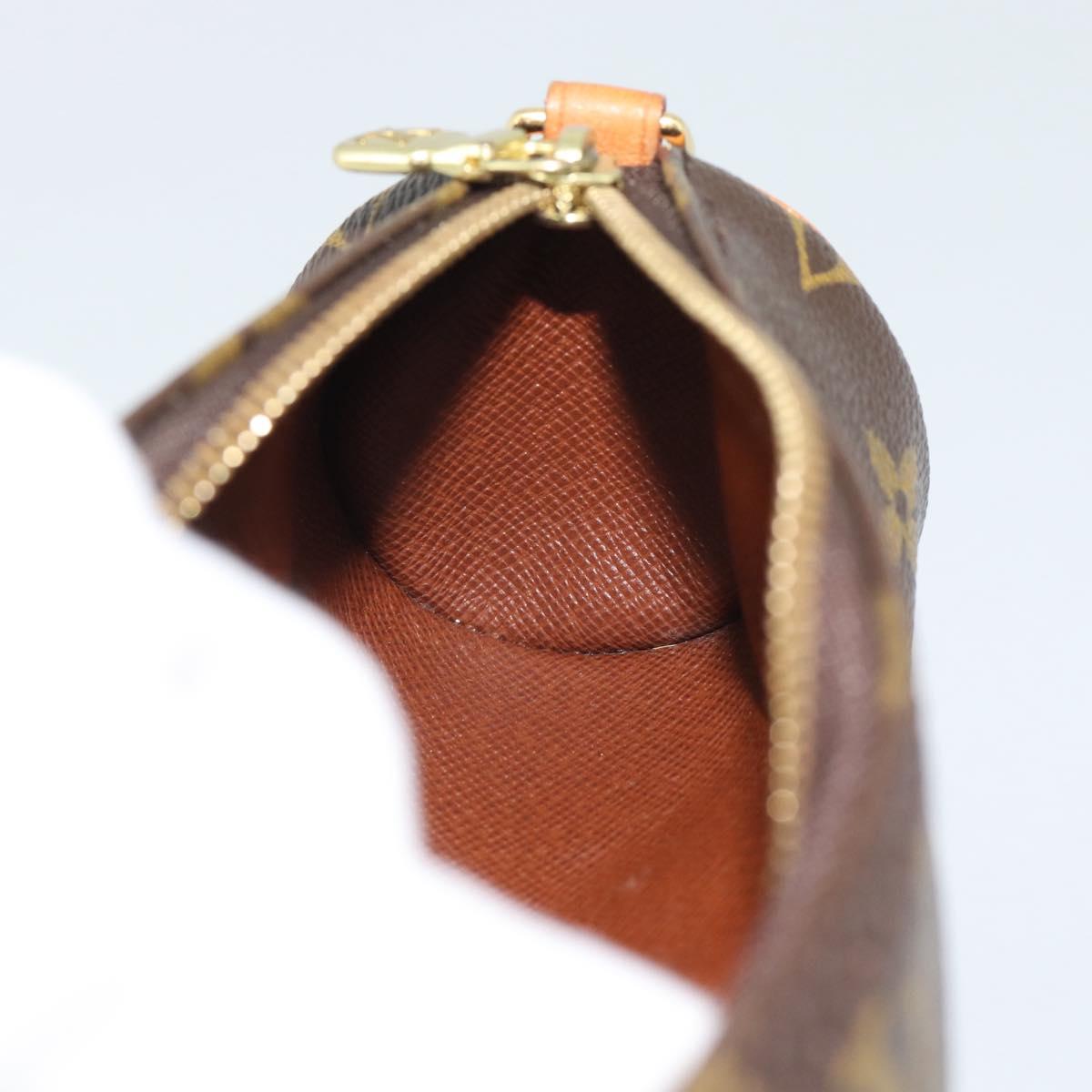 LOUIS VUITTON Monogram Papillon Pouch LV Auth 191585