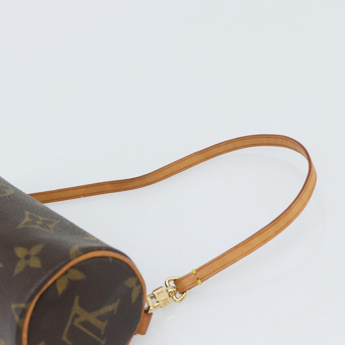 LOUIS VUITTON Monogram Papillon Pouch LV Auth 191585