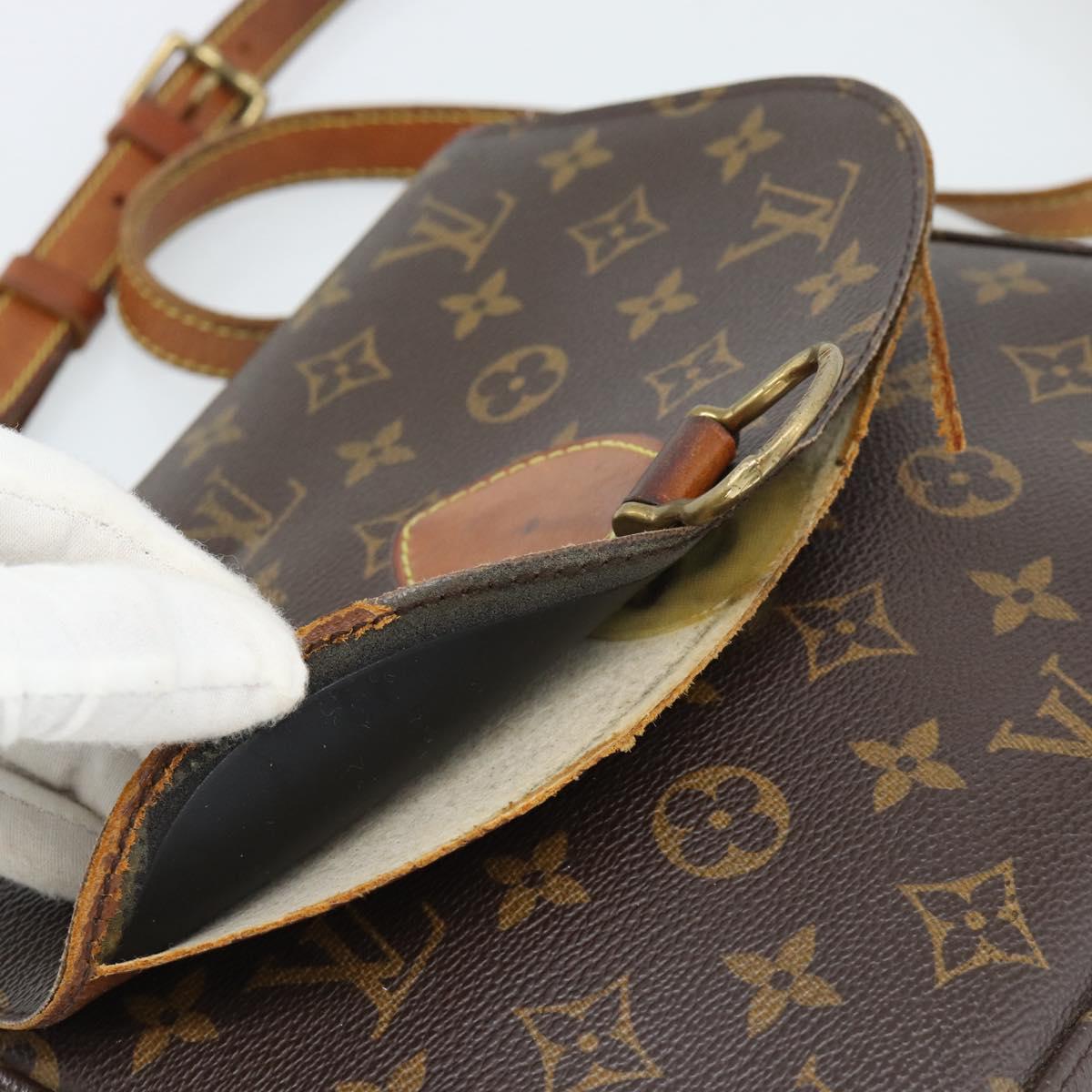 LOUIS VUITTON Monogram Saint Cloud GM Shoulder Bag M51242 LV Auth 191586