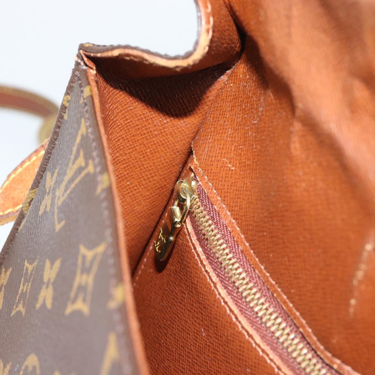LOUIS VUITTON Monogram Saint Cloud GM Shoulder Bag M51242 LV Auth 191586