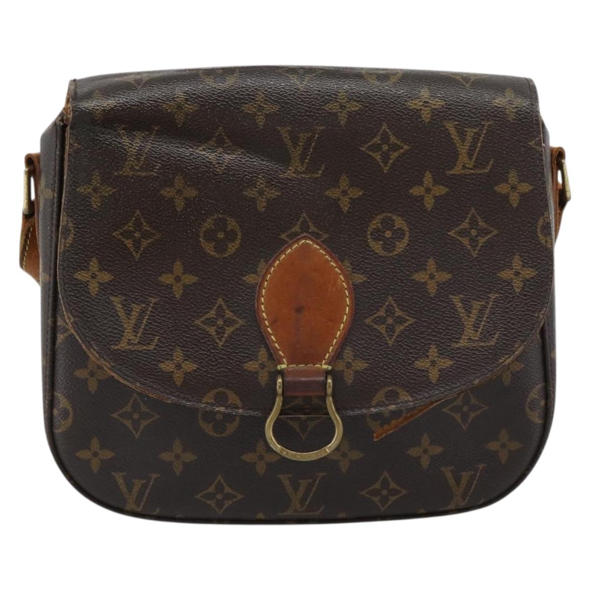 LOUIS VUITTON Monogram Saint Cloud GM Shoulder Bag M51242 LV Auth 191586
