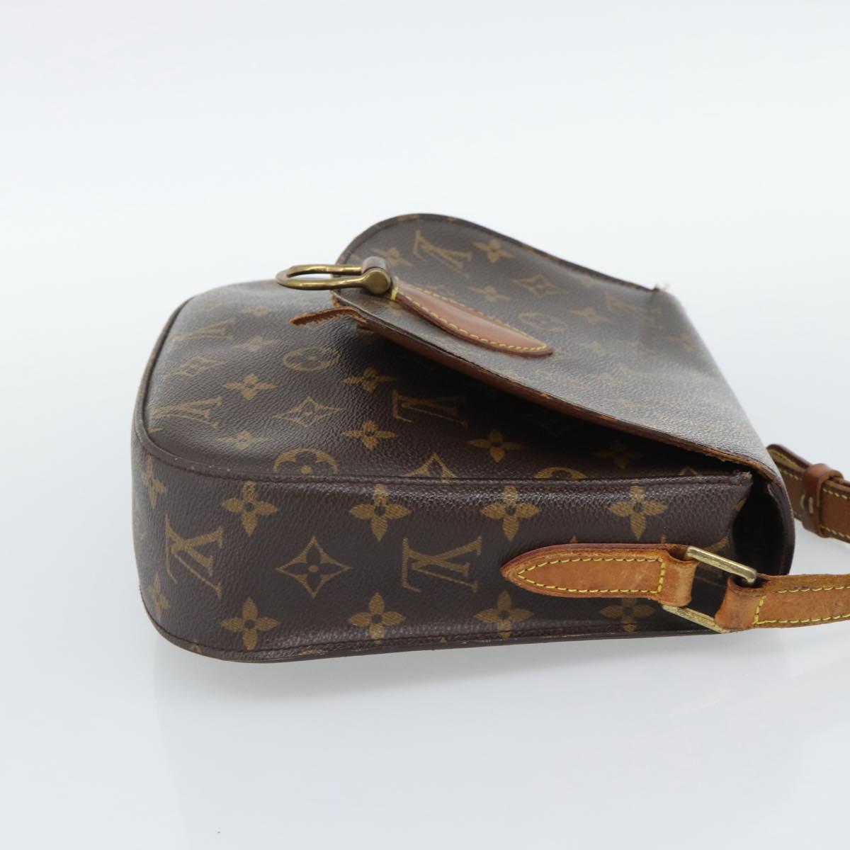 LOUIS VUITTON Monogram Saint Cloud GM Shoulder Bag M51242 LV Auth 191586