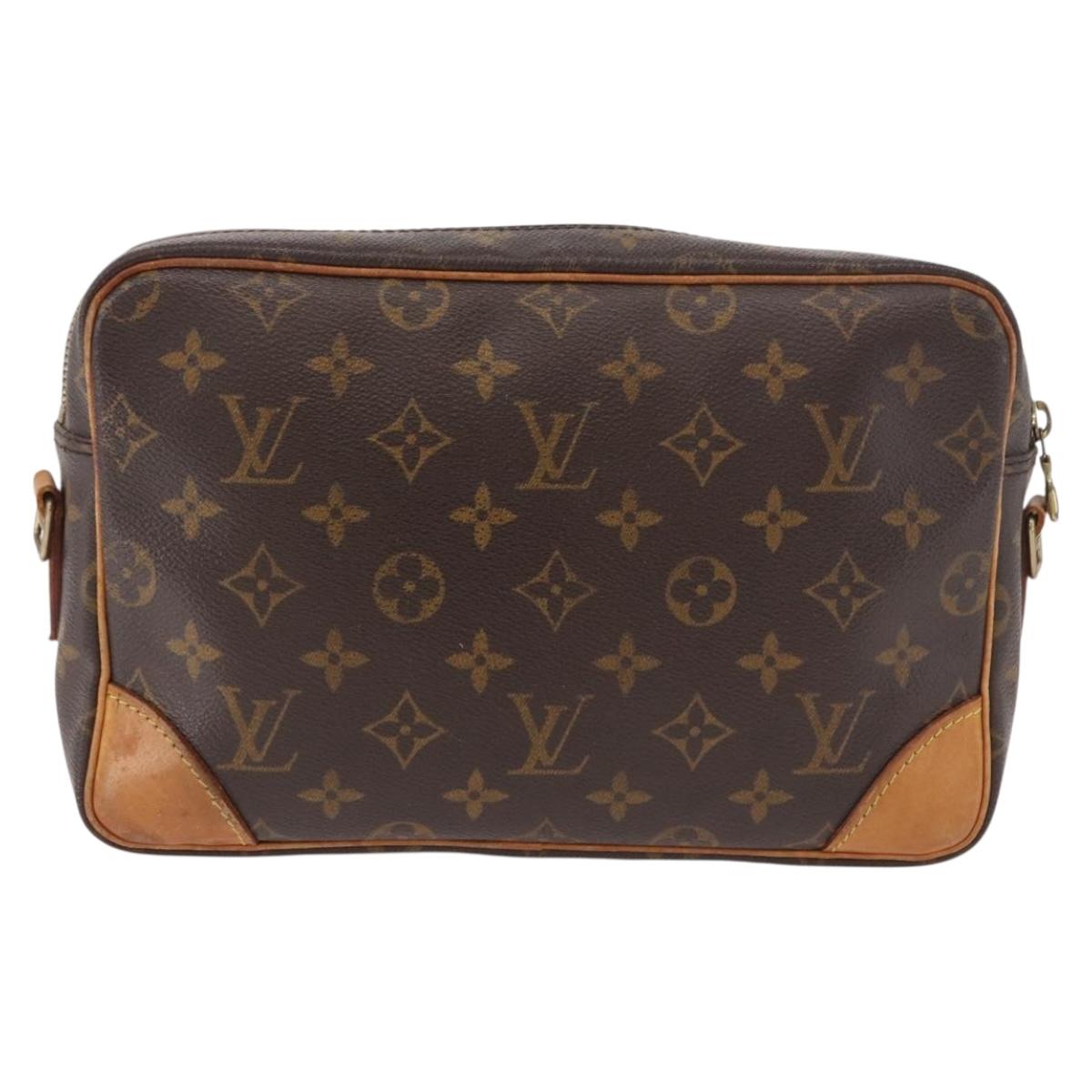 LOUIS VUITTON Monogram Trocadero 27 Shoulder Bag M51274 LV Auth 191587