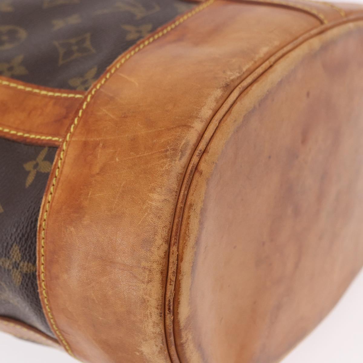 LOUIS VUITTON Monogram Randonnee PM Shoulder Bag M42243 LV Auth 191588