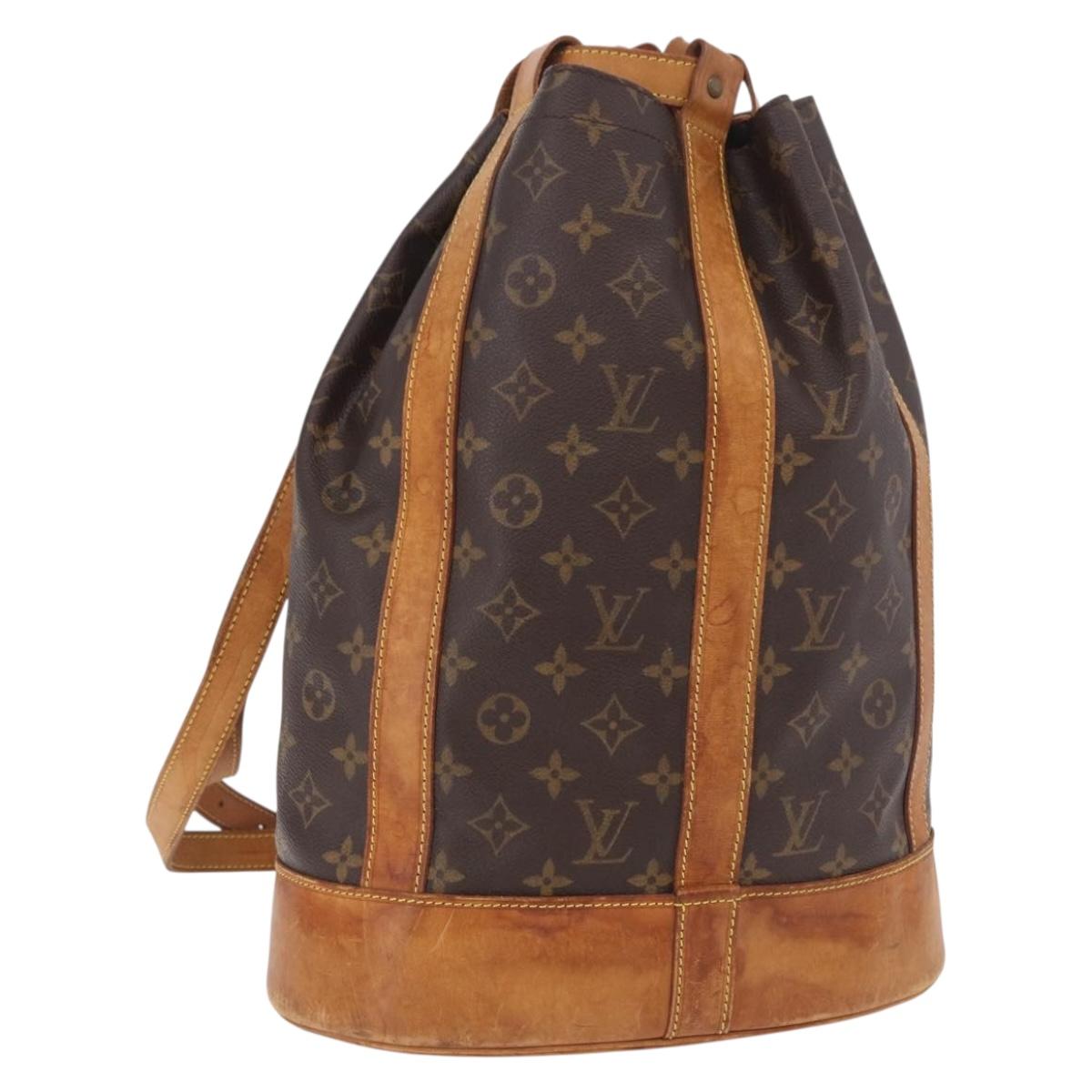 LOUIS VUITTON Monogram Randonnee PM Shoulder Bag M42243 LV Auth 191588