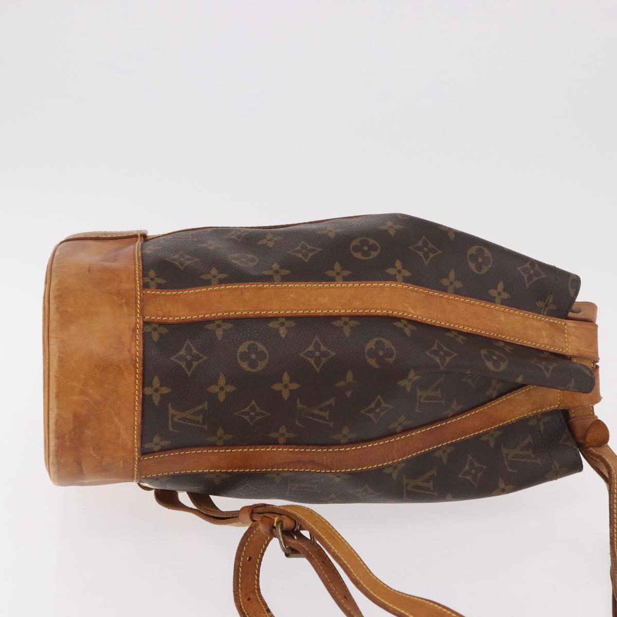 LOUIS VUITTON Monogram Randonnee PM Shoulder Bag M42243 LV Auth 191588