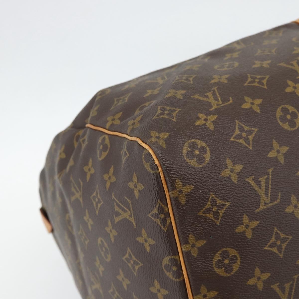 LOUIS VUITTON Monogram Keepall 60 Boston Bag M41422 LV Auth 191590