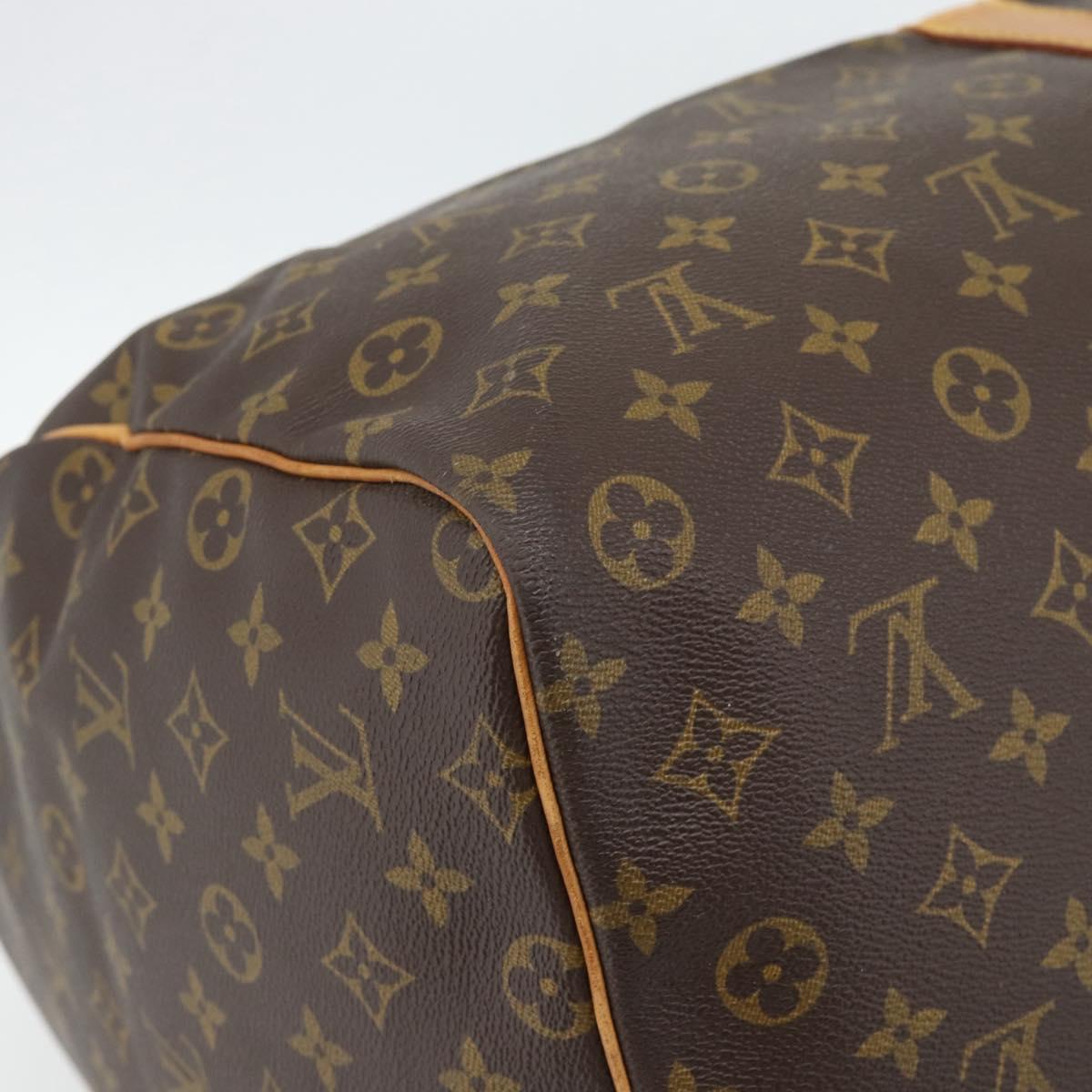 LOUIS VUITTON Monogram Keepall 60 Boston Bag M41422 LV Auth 191590