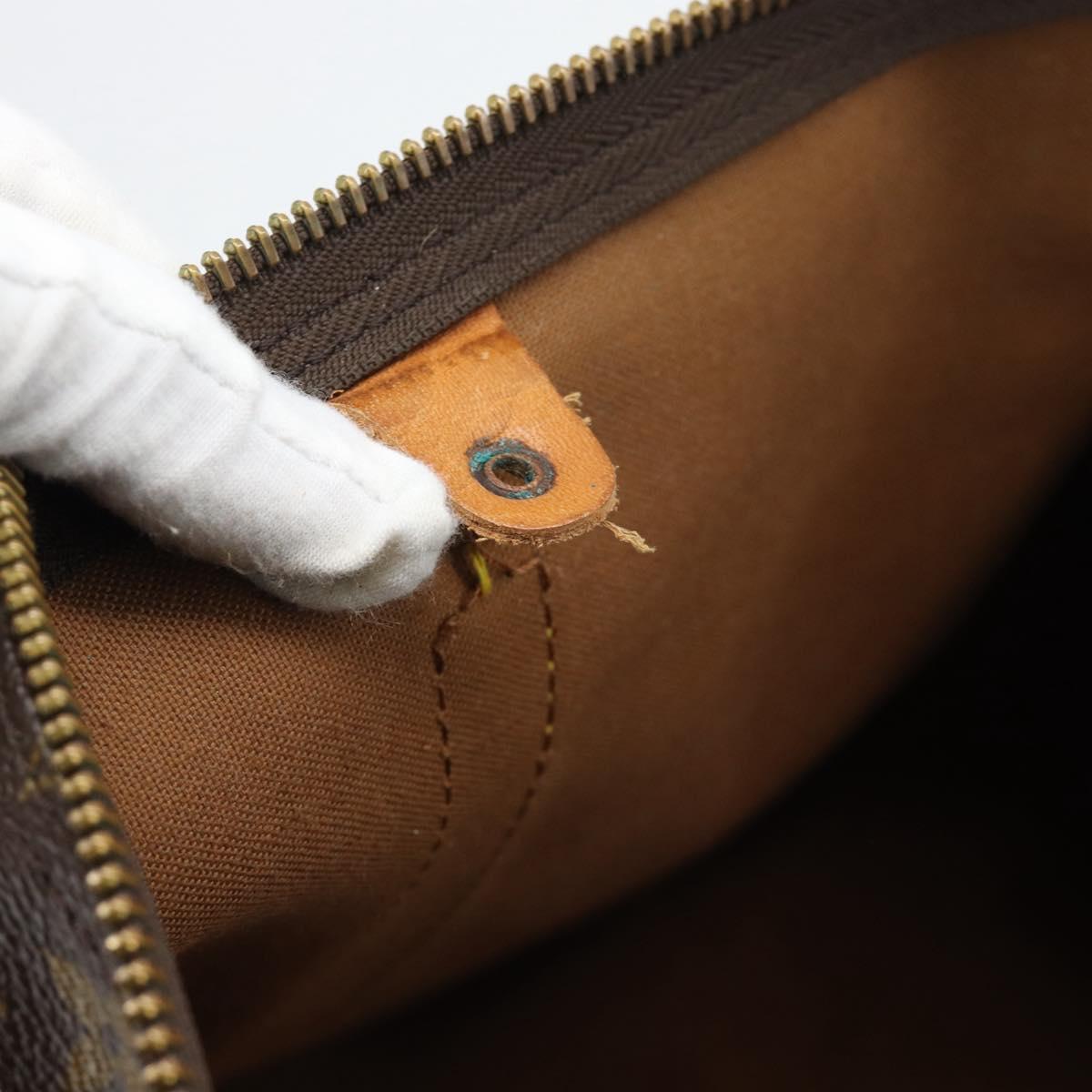 LOUIS VUITTON Monogram Keepall 60 Boston Bag M41422 LV Auth 191590